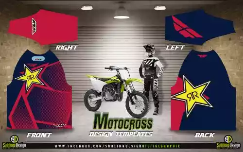 vectores plantilas MOTOCROSS,UNIFORME,MOTO,
